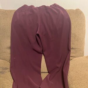 Lululemon Athletica Purple Track Pants Relaxed Fit Joggers